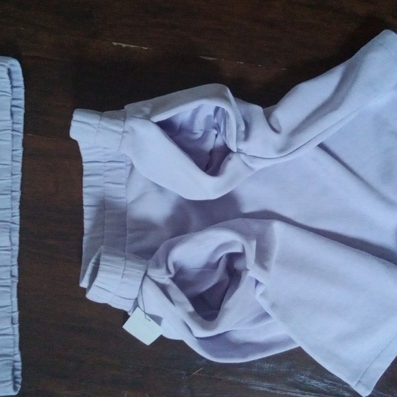 NWT Free Assembly Girls Lilac Asymmetrical Tank Top and Skirt Set Size 14 - Picture 7 of 8